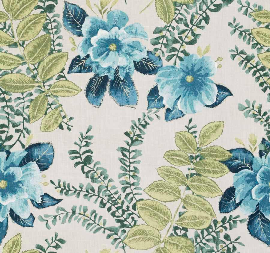 Fabric by the yard - Heritage 23135 Cerulean