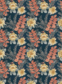 Fabric by the yard - Heritage 23135 Indigo