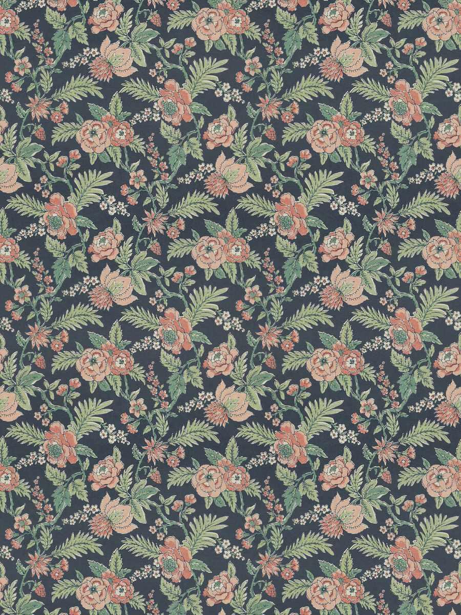 Fabric by the yard - Wonderland 15626 Sapphire Forest
