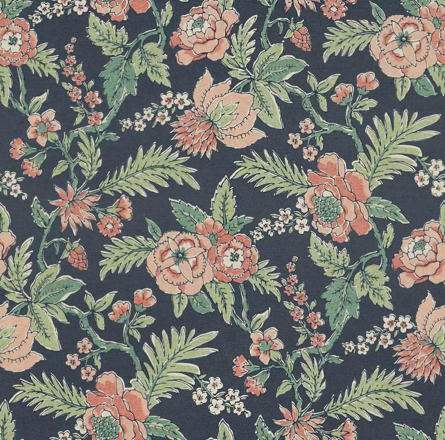 Fabric by the yard - Wonderland 15626 Sapphire Forest
