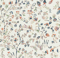 Fabric by the yard - Heritage 23131 Blue Multi