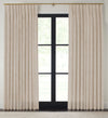 Quick Ship Panel, Pinch Pleat, Rosemary Linen, Double Width