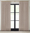 Quick Ship Panel, Pinch Pleat, Rosemary Linen, Double Width