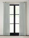 Quick Ship Panel, Euro Pleat, Rosemary Linen
