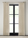 Quick Ship Panel, Euro Pleat, Pacific Linen,