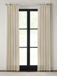 Quick Ship Panel, Euro Pleat, Pacific Linen,