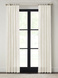 Quick Ship Panel, Euro Pleat, Pacific Linen,