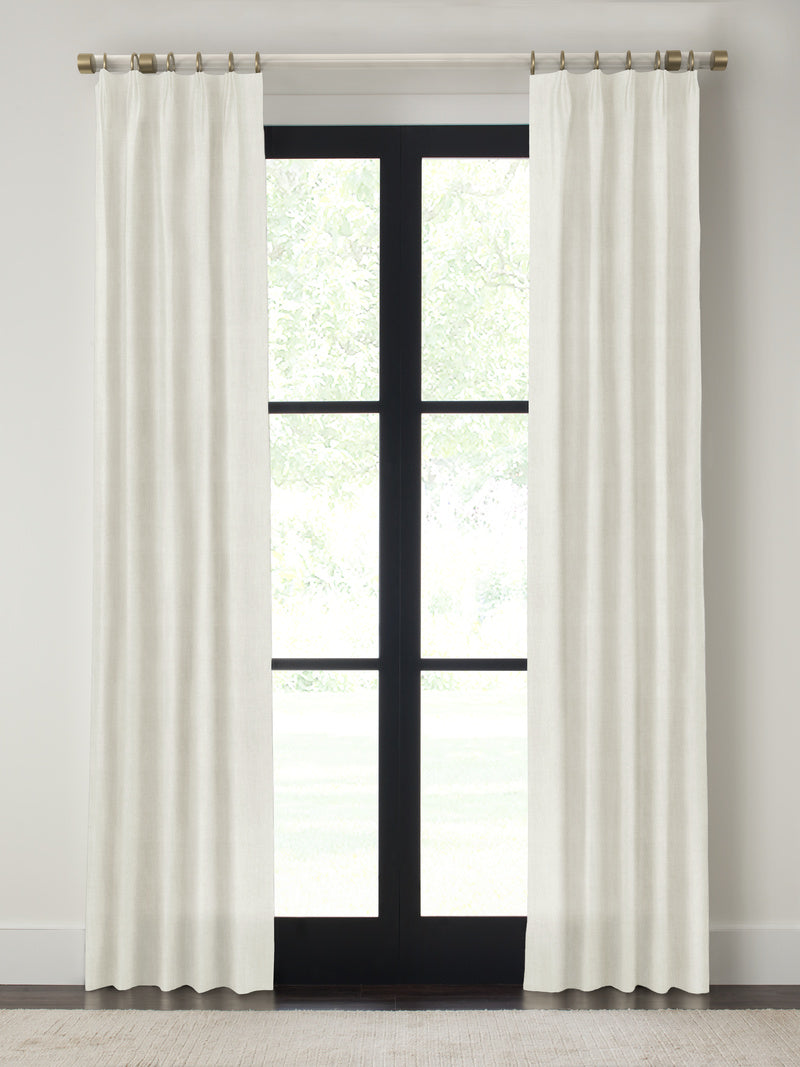 Quick Ship Panel, Euro Pleat, Pacific Linen,