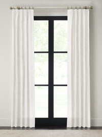 Quick Ship Panel, Euro Pleat, Pacific Linen,