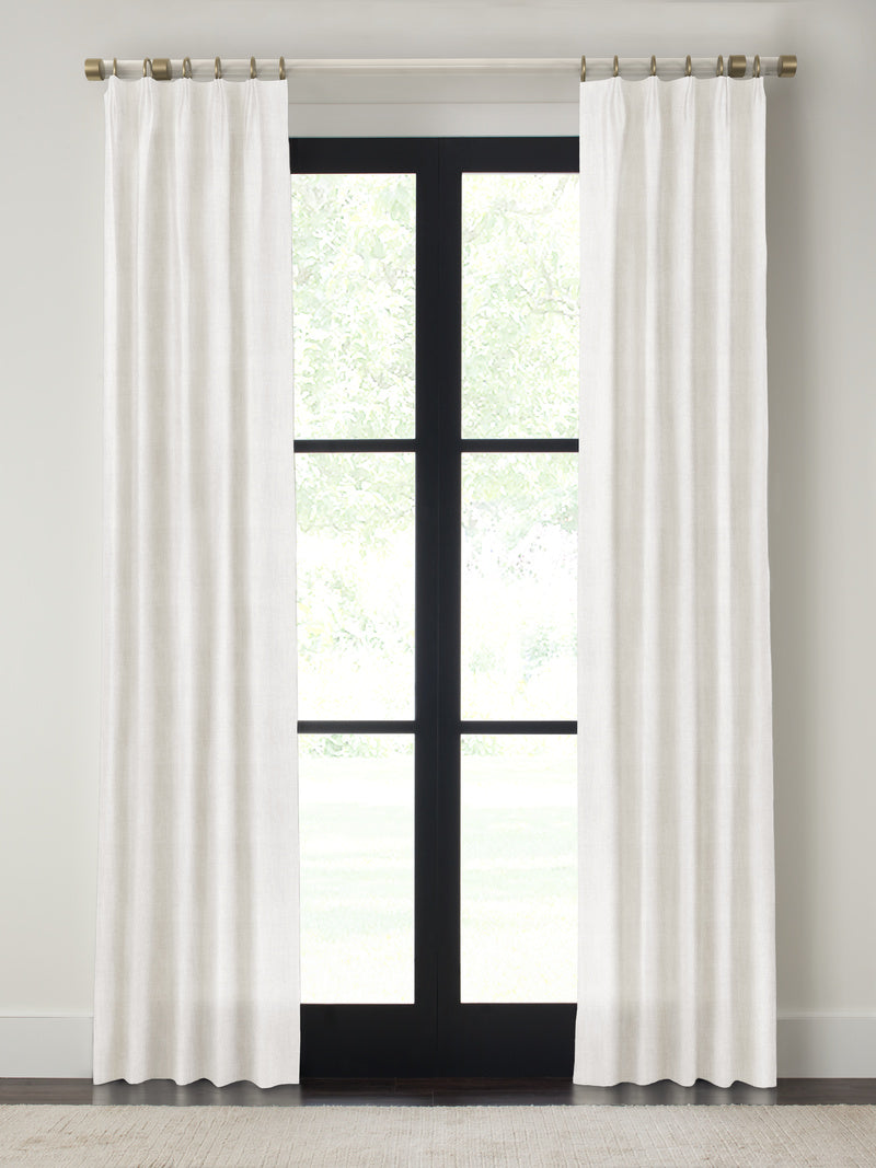 Quick Ship Panel, Euro Pleat, Pacific Linen,