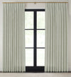 Quick Ship Panel, Pinch Pleat, Pacific Linen, Double Width