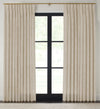 Quick Ship Panel, Pinch Pleat, Pacific Linen, Double Width